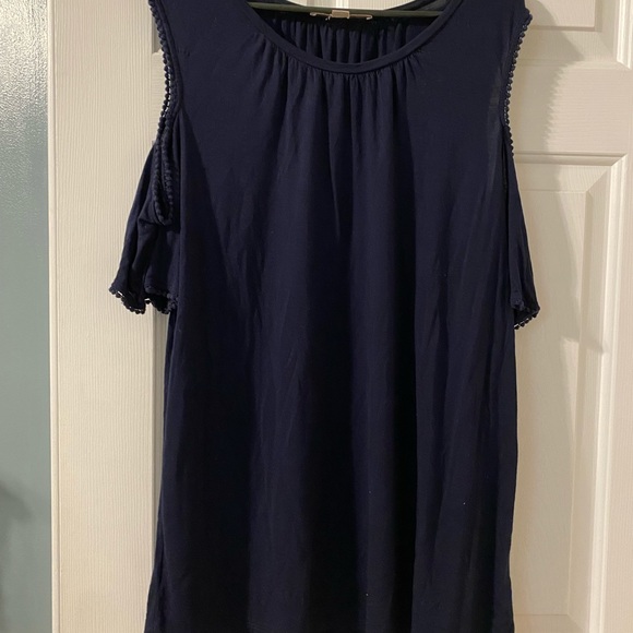 LOFT Tops - Cold shoulder shirt. Loft plus